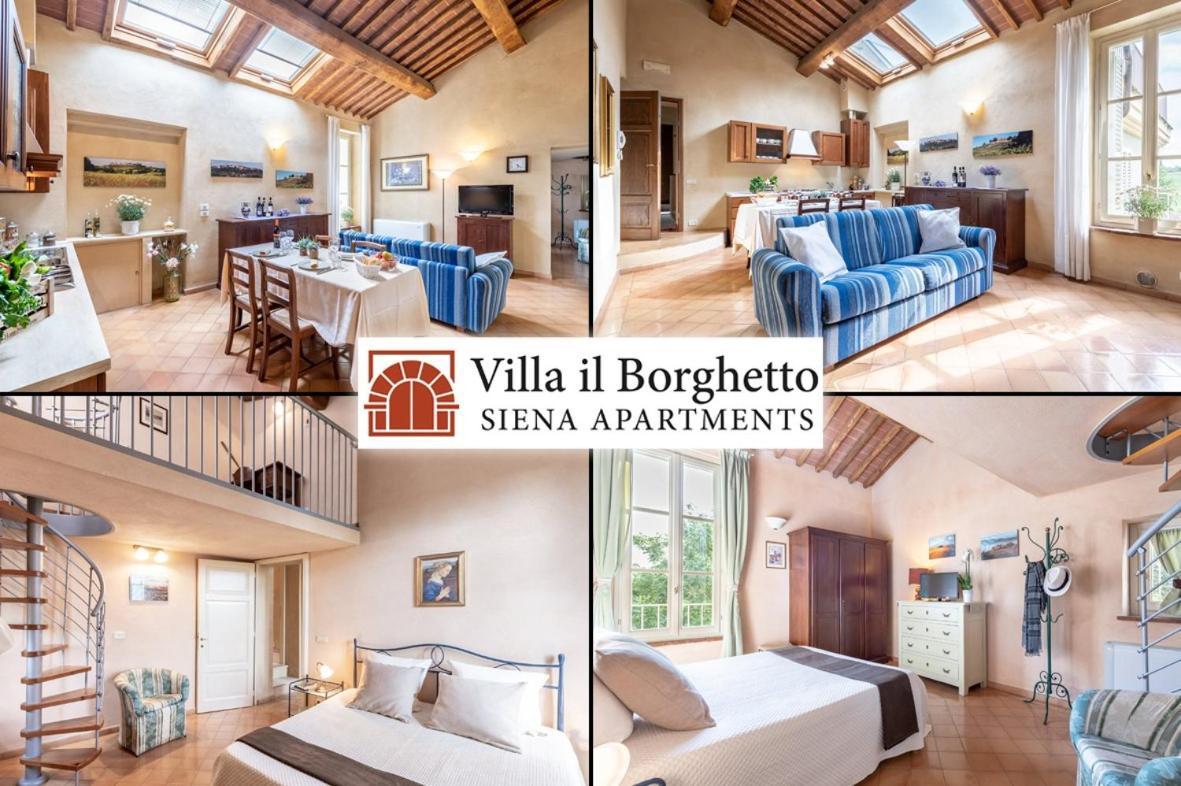 Villa Il Borghetto Siena Exterior photo
